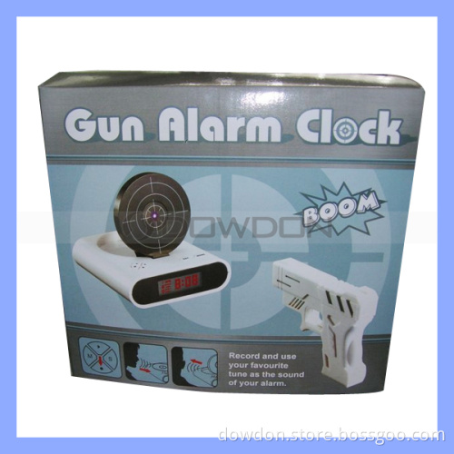 Creative Gun Alarm Clock for Heavy Sleeper (GA-01)
